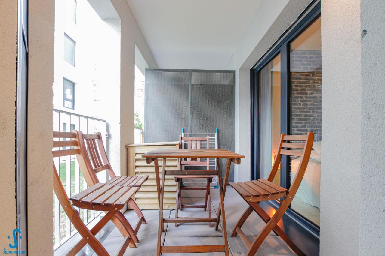 Appart Avec Parking Climatisation Loggia A La Cite Du Vin Bordeaux Exterior foto